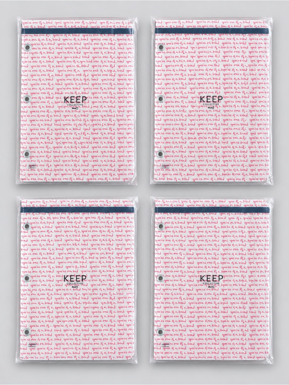 KEEP Collective Design Portfolio Inserts Lot of 4